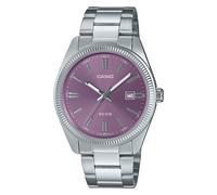 Casio Collection MTP-1302PD-6AVEF Purple Dial Stainless Steel Bracelet Watch