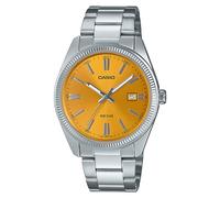 Casio Collection MTP-1302PD-9AVEF Yellow Dial Stainless Steel Bracelet Watch