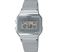 Casio Collection Unisex's Silver Watch A700WEM-7AEF Stainless Steel (archived) - One Size