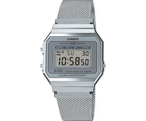 Casio Collection Unisex's Silver Watch A700WEM-7AEF Stainless Steel - One Size