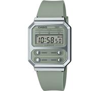 Casio Collection Vintage Unisex's Green Watch A100WEF-3AEF - One Size