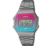 Casio Collection Vintage Unisex's Grey Watch A168WERB-2AEF Stainless Steel (archived) - One Size