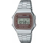 Casio Silver Unisexs Digital Watch Casio Collection Vintage A168WA-5AYES