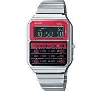 Casio Collection Vintage Unisex's Silver Watch CA-500WE-4BEF Stainless Steel - One Size