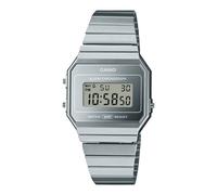 Casio Collection Vintage Womens Silver Watch A700WEV-7AEF Stainless Steel - One Size