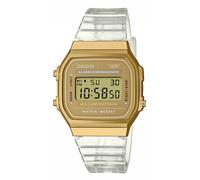 Casio Collection Vintage WoMens Transparent Watch A168XESG-9AEF - One Size