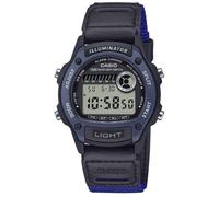 CASIO Collection W-220HF-2A Digital Watch Bio Resin Case Canvas Bracelet
