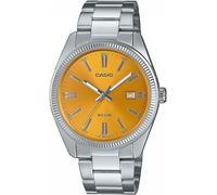 Casio Collection MTP-1302PD-9AVEF Yellow Dial Stainless Steel Bracelet Watch