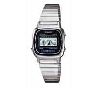 Casio Collection Womens Silver Watch LA670WEA-1EF Stainless Steel - One Size