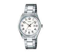 Casio Collection Womens Silver Watch LTP-1302PD-7BVEG Stainless Steel - One Size