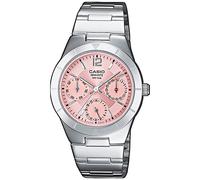 Casio Collection Womens Silver Watch LTP-2069D-4AVEG Stainless Steel - One Size
