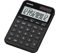 Casio Colorful Desktop Calculator 12 Digit Display Black MS-20YC-BK