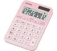 Casio Colorful Desktop Calculator 12 Digit Display Pastel Pink MS-20YC-LP