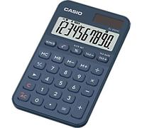 Casio Colorful Pocket Calculator 10 Digit Display Navy Blue SL-310YC-NY