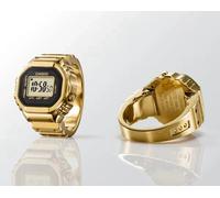 Casio Watch Ring CRW-001G-9ER - Unisex - 20 mm - Digital - Quartz - Mineral Glass Black 20 mm