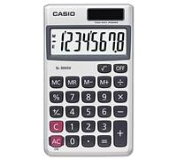 Casio CSOSL300SV - SL-300SV Handheld Calculator White 0.3"""" x 2.8"""" x 4.6"""" (SL-300)