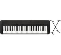 Casio CT-S1 61-key Portable Keyboard with Stand - Black