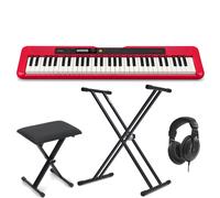 Casio CT-S200 Casiotone Red keyboard starter set Basic