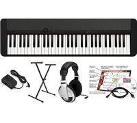 Casio CTS1BK EPA Pack with Support and Learning Software, AC Adapter and Headphones