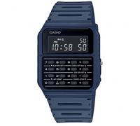 Casio Unisex 34.40mm Quartz Watch with Black Digital dial and Blue Resin Strap CA-53WF-2BEF