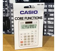 Casio Desk Calculator Core Functions 12 Digits Display White 100% Original