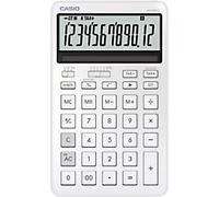 Casio Desktop Calculator Digit Display White Battery JW-200DQ-WE