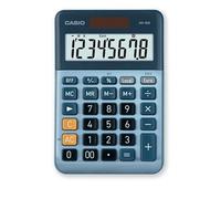 Casio MS-80E Desktop Calculator 8 Digit LCD Display Blue