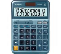 Casio DF-120EM Desktop Calculator 12 Digit LCD Display Blue