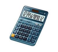 Casio DF-120EM Desktop Calculator 12 Digit LCD Display Blue