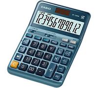 Casio DF-120EM Desktop Calculator 12 Digit LCD Display Blue