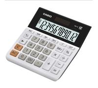 CASIO DH12 Calculator Wide 12-Digit Display Dual Power Battery Black DH-12-we