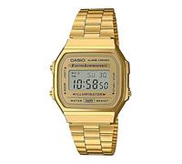 Casio Digital Alarm Chrono Stainless Steel A168WG-9WDF A168WG-9W Unisex Watch