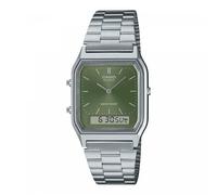 Casio Retro Unisex Watch AQ-230A-3AMQYES Green Dial