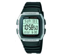 Casio Digital Retro Illuminator (35.7mm) Digital Dial / Black Resin W-96H-1AVES