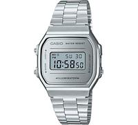 Casio Collection Unisex's Silver Watch A168WEM-7EF Stainless Steel (archived) - One Size