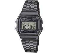 Casio Casio Vintage Digital Ladies Watch, Gunmetal, Women Gunmetal