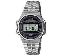 CASIO Digital Watch Vintage Silver A171WE-1AEF