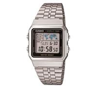 Casio Digital World Timer (34mm) Digital Dial / Stainless Steel A500WEA-1EF
