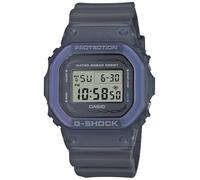 Casio DW-5600U Watch, grey skeleton/blue, G-SHOCK