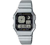 Casio Edgy A130WE-1AEF - Unisex - 34 mm - Digital - Quartz - Mineral Glass Black 34 mm