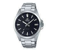 Casio Edifice Analog Black Dial Men EFV-140D-1AVUDF (ED535), Black, Minimalist