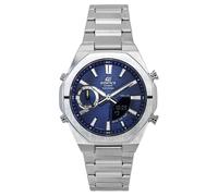 Casio Edifice Blue Dial Quartz Sports Stainless Steel ECB-S10D-2A Men's Watch
