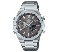 Casio EDIFICE Bluetooth Dual-Display (43mm) Grey Dial / Stainless ECB-S10D-8AEF