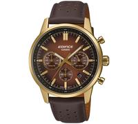 Casio Edifice Chronograph EFR-575CL-5AEF - Man - 40 mm - Analogue - Quartz - Mineral Glass Brown 40 mm