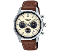 Casio Edifice Chronograph EFR-575L-7AEF - Man - 41 mm - Analogue - Quartz - Mineral Glass Beige 41 mm