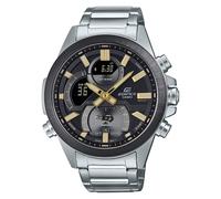 Casio Edifice ECB-30DB-1A9EF Men's Black Dial Stainless Steel Bracelet Watch