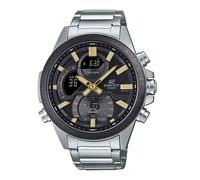Casio Edifice ECB-30DB-1A9EF Men's Black Dial Stainless Steel Bracelet Watch