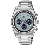 Casio Edifice EFB-703D Series | Motorsport Inspired | Multi-Dial | Date Indicator | Water Resistant | Analog Chronograph Watch | Silver|Teal