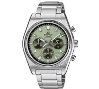 Casio Edifice EFB-703D Series | Motorsport Inspired | Multi-Dial | Date Indicator | Water Resistant | Analog Chronograph Watch | Silver|Green