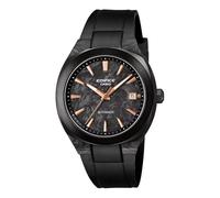 Casio Edifice EFK200XPB-1A Motorsports Forged Carbon Dial Black Rose Gold Automatic